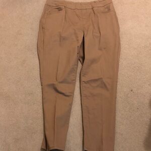 Blair Women's Cropped Tan Pants